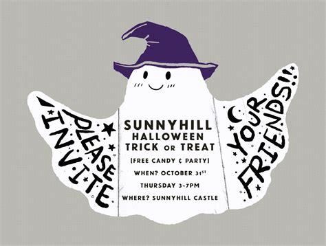 Halloween party invitation & Garland | Behance :: Behance