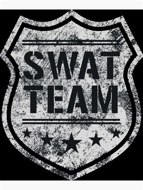 "SWAT Team Shield " Poster for Sale by Rhome2001 | Redbubble