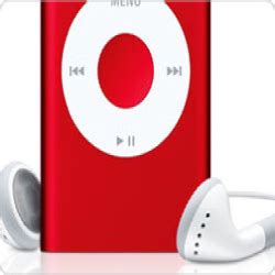 Red 8GB iPod Nano