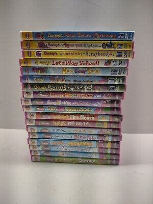 BARNEY DVD LOT 18 DVDs 1 CD, Purple Dinosaur $82.32 - PicClick CA