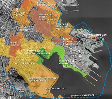 Hunters point redevelopment plan – (Adapted from:... | Download ...