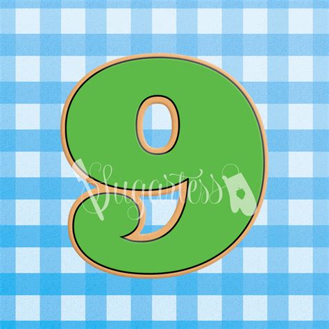 Serif Block Numbers 0 thru 9 Cookie Cutter Set of 10 - Birthday Anniversary Numbers - agrohort ...
