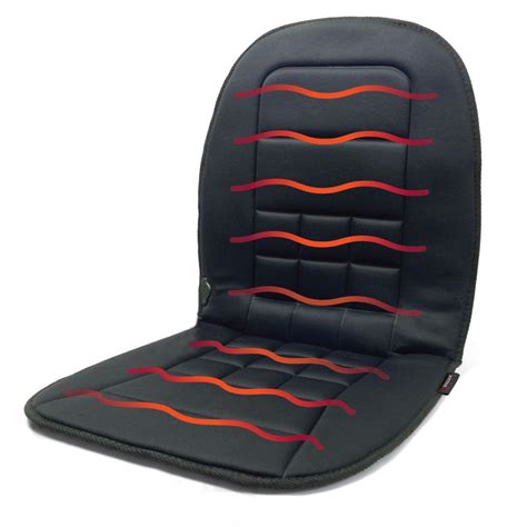 Amazon.com: Wagan IN9738 Black 12V Heated Seat Cushion (Lastest Version): Automotive