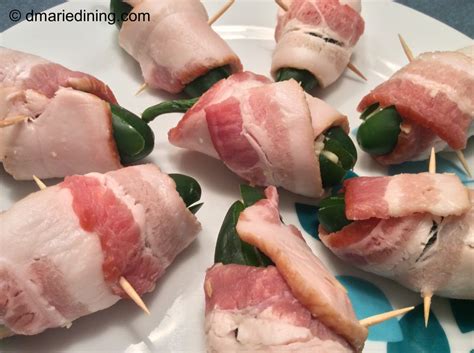 Jalapeno Poppers with Bacon | dmarie-dining
