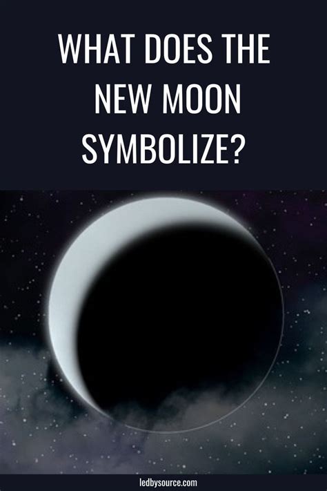 What Does The New Moon Symbolize? | New moon, Moon, Affirmations