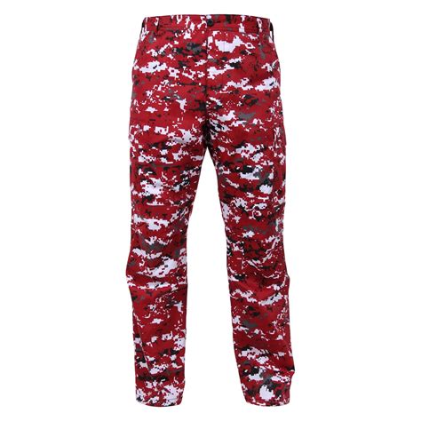 Rothco® 99641 - XX-Large Red Digital Camo Tactical BDU Pants