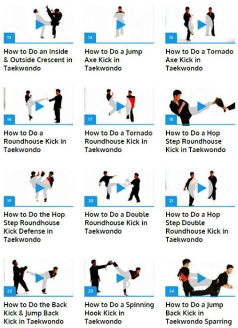 Taekwondo Techniques For Beginners