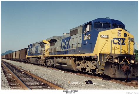 CSX C44-9W 9042 | Scanned 35mm Print Photo taken by my Dad, … | Flickr