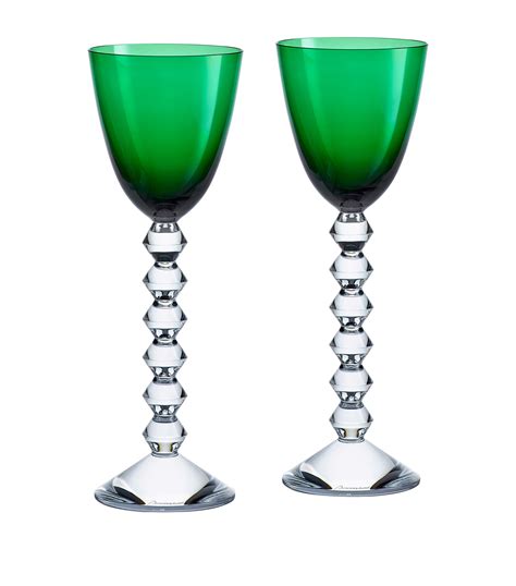 Baccarat Set of 2 Vega Rhine Wine Glasses (220ml) | Harrods UK