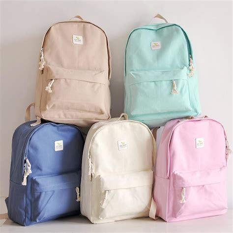 Students Canvas Backpack SE8580 | Sanrense clothing | Mochila cartera, Bolso mochila, Mochila maleta