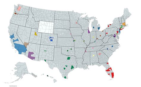 U.S. Counties with a larger population than... - Maps on the Web