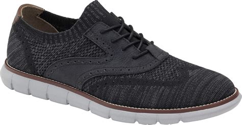 Amazon.com | Johnston & Murphy Men's Holden Wingtip Knit | Classic ...