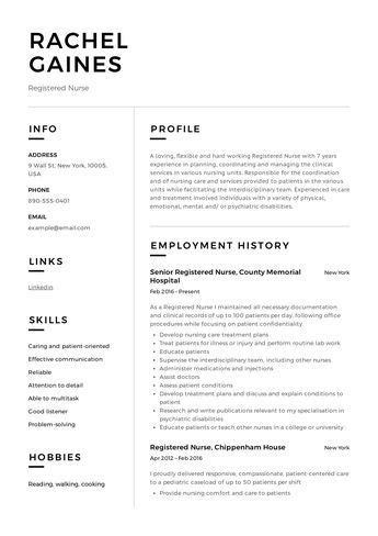 24 registered nurse rn resume examples guide – Artofit