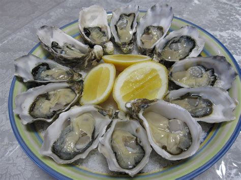 Saucy Thyme: Fresh Oysters with Preserved Lemon and Shallot Dressing ...