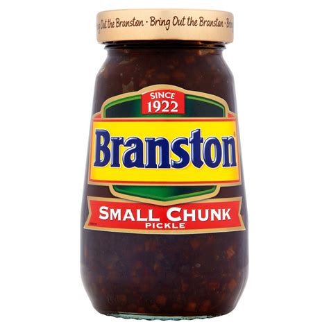 BRANSTON SMALL CHUNK SWEET PICKLE 520G - Jim's