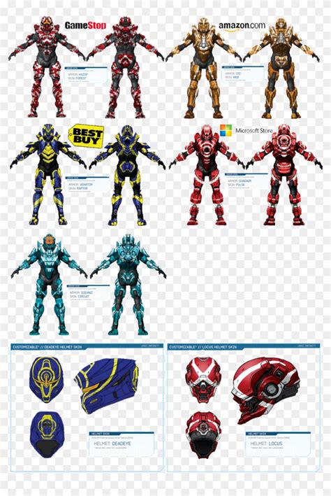 Armor - Halo All Armor Types Clipart (#2674407) - PikPng