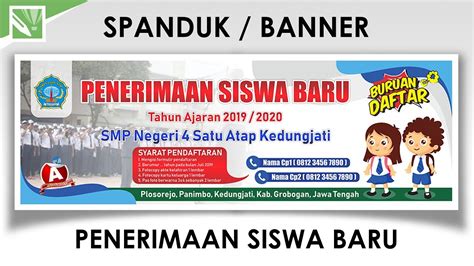 Spanduk Penerimaan Siswa Baru Paud - Homecare24