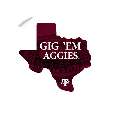 Texas A&M-Gig 'Em Aggies-College Wall Art