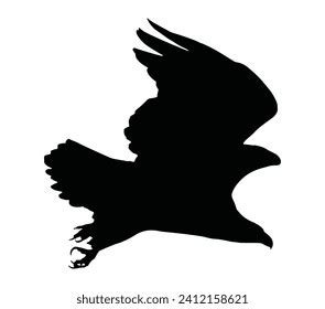 Bald Eagle Silhouette High Quality Vector Stock Vector (Royalty Free ...