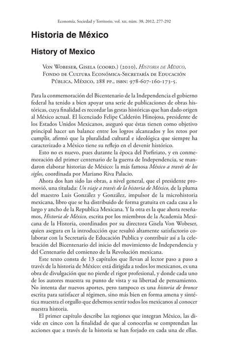 (PDF) Historia de México