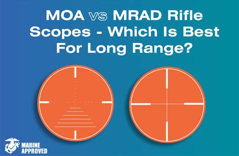 MOA vs MRAD Rifle Scopes - Which is Best for Long Range? - Marine Approved