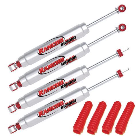 Rancho Set RS9000XL Shocks Fits 2005-2010 Ford F-250 4WD 5-6 Inch Lift ...