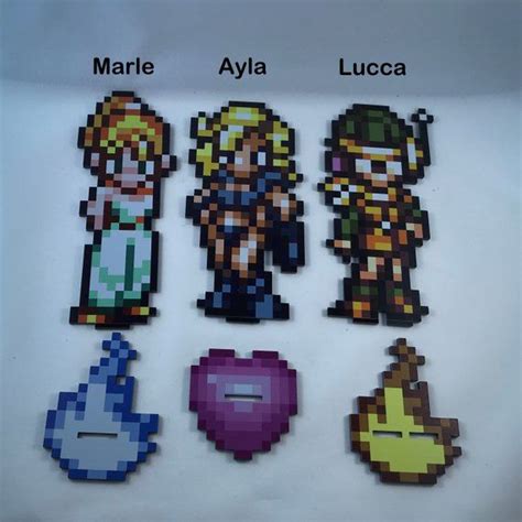 Chrono Trigger Sprites Super Nintendo Inspired | Etsy | Chrono trigger, Super nintendo, Sprite