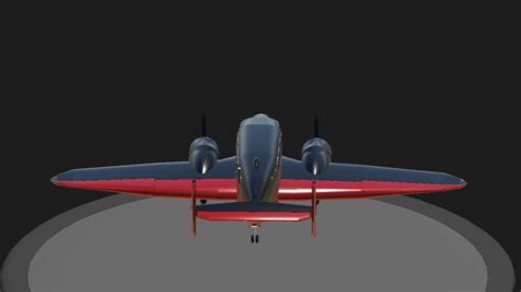 SimplePlanes | beechcraft model 18 (RACER) by imvictor