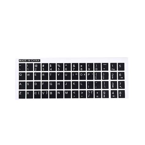 Laptop Keyboard Button Stickers English – Style Icon