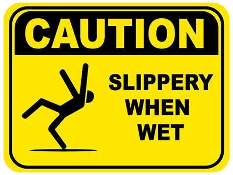 Slippery When Wet Floor Sign | Creative Safety Supply