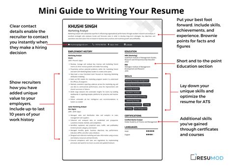 Writing a one page resume for Freshers [5+ Examples] (2023)