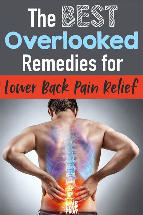 Overlooked Remedies for Lower Back Pain Relief - Live Love Fruit