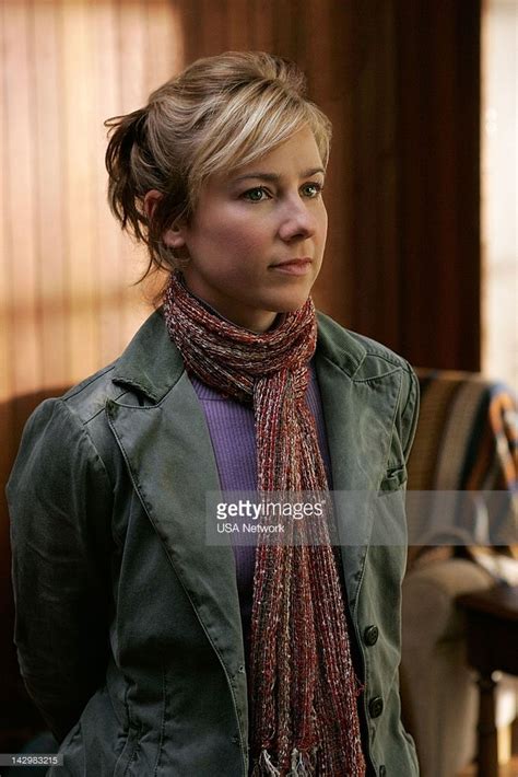 MONK -- 'Mr. Monk Gets Cabin Fever' Episode 12 -- Pictured: Traylor Howard as Natalie Teeger ...