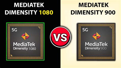 Mediatek Dimensity 1080 Vs Dimensity 900: Benchmarks & Comparison