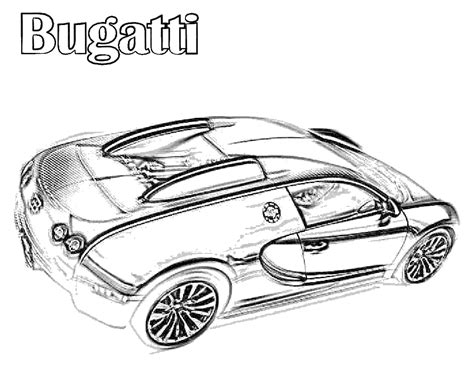 Free Printable Bugatti Coloring Pages For Kids