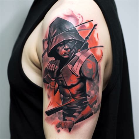 65 Ninja Tattoo Ideas - TattooClue.com