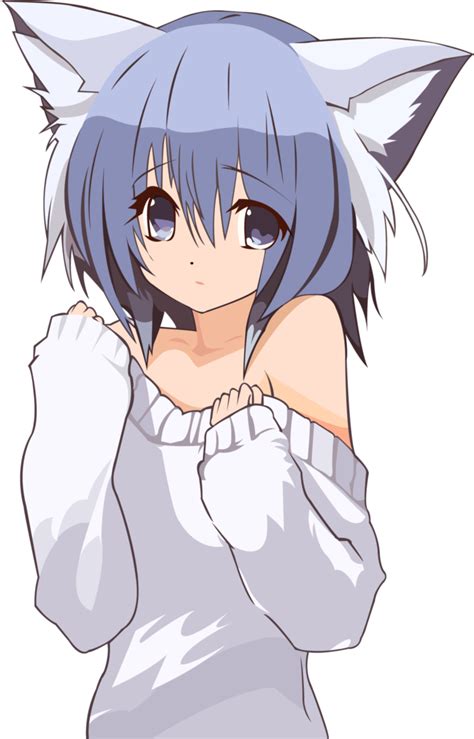 Transparent Anime Cat Ears Png / Anime Kawaii Cat Png | Digital Games and Software / It's high ...