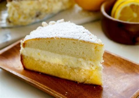 Copycat Olive Garden Lemon Cream Cake • Food, Folks and Fun