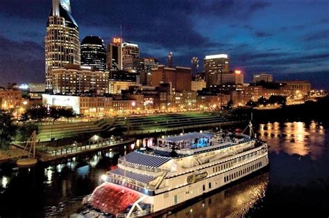 Nashville Cumberland River Lunch or Dinner Steamboat Cruise 2021