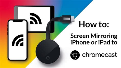 Screen Mirroring iPhone or iPad to Chromecast - YouTube