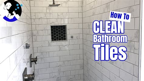 How to Clean Bathroom Tiles (Porcelain) – Clean With Confidence - YouTube