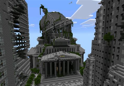 Ruined City [Creation] | Minecraft PE Maps