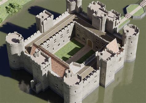 Castle Bodiam | CGTrader