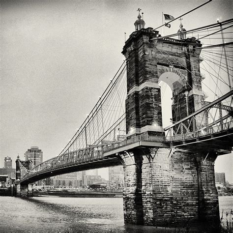 Roebling Suspension Bridge Photograph by Tanya Harrison - Fine Art America