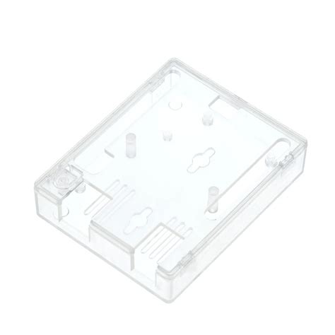 TZT For Uno R3 Case Enclosure Transparent Acrylic Box Clear Cover Compatible for arduino UNO R3 ...