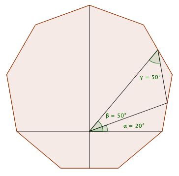 geometry - Angles in a nonagon - Mathematics Stack Exchange