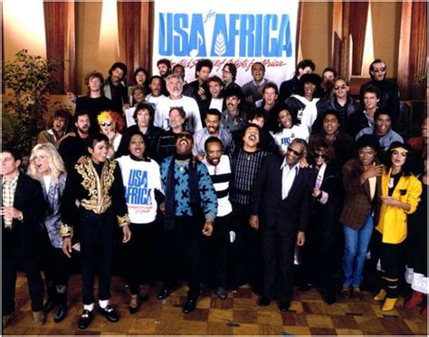 Il 28 gennaio del 1985 gli USA FOR AFRICA registrano "We are the World ...