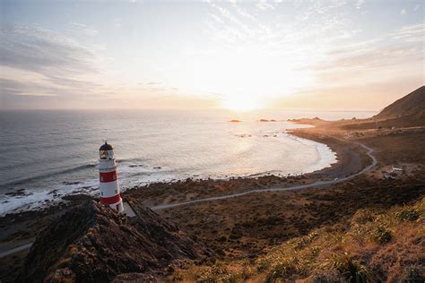 Cape Palliser Lighthouse, Wellington, New Zealand Photograph by Mark Fitzsimons - Fine Art America