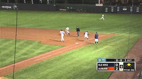 Auburn Baseball vs Ole Miss Highlights (Game 1) - YouTube