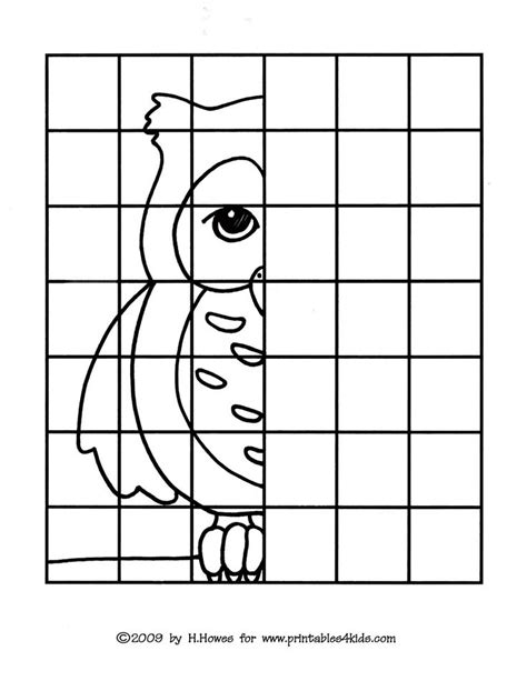 complete an owl | Art worksheets, Art handouts, Art lessons elementary